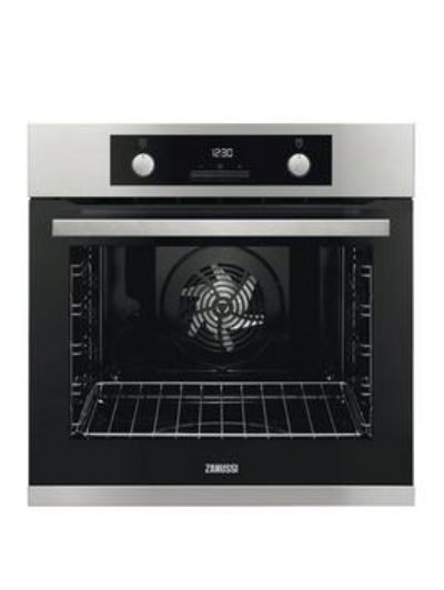Zanussi Zop37982Xc Built-In Single Electric Oven Zanussi Zop37982Xc Built-In Single Electric Oven